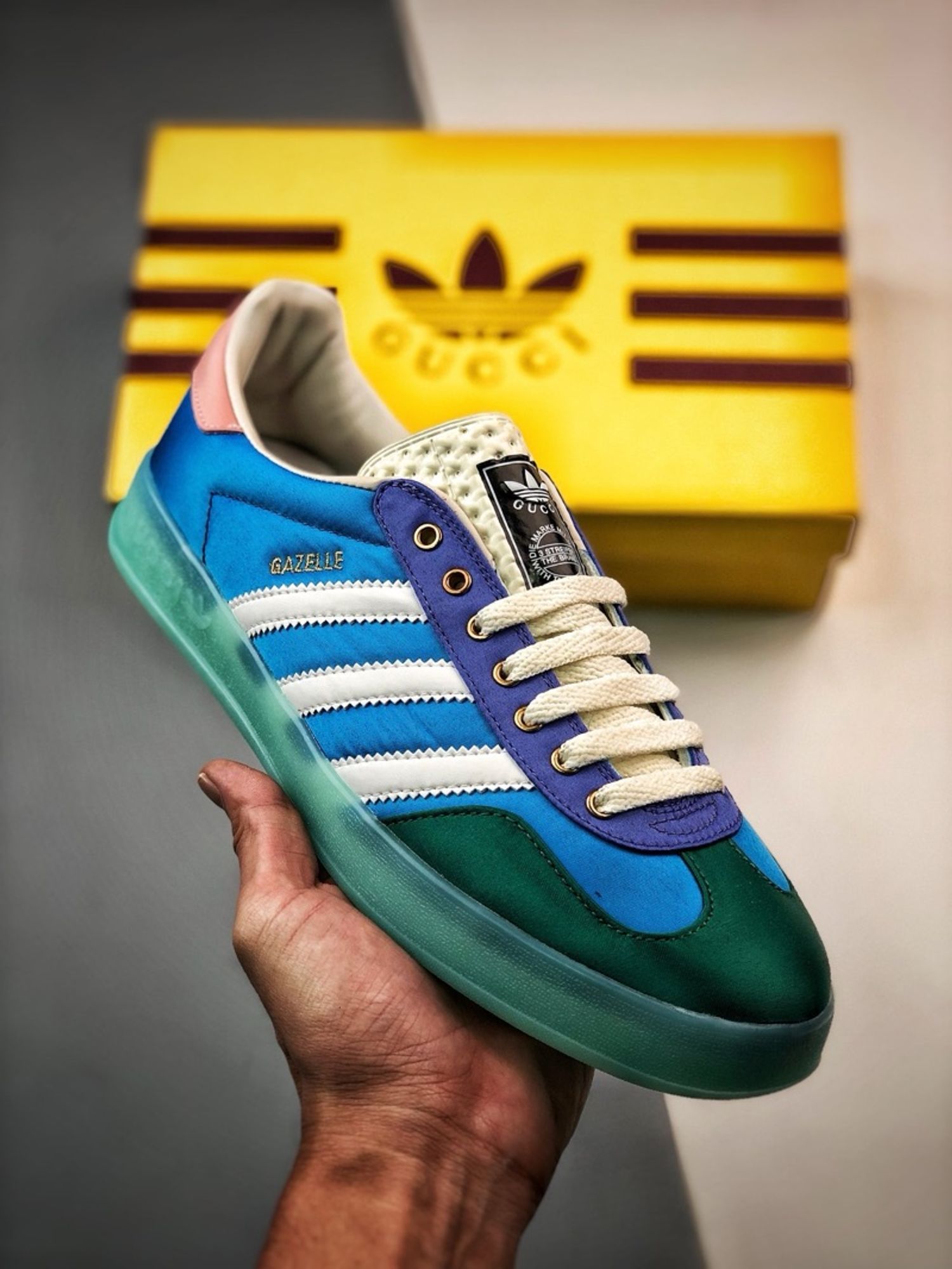 Adidas x Gucci Gazelle "Multicolor"