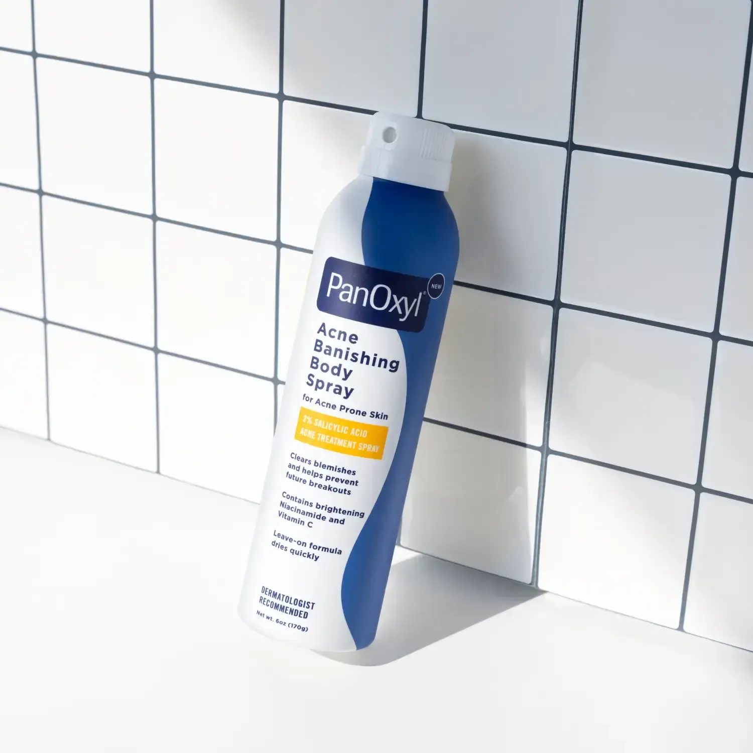 PanOxyl acne banishing body spray