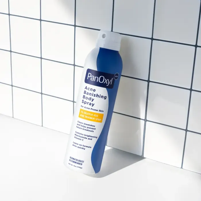 PanOxyl acne banishing body spray
