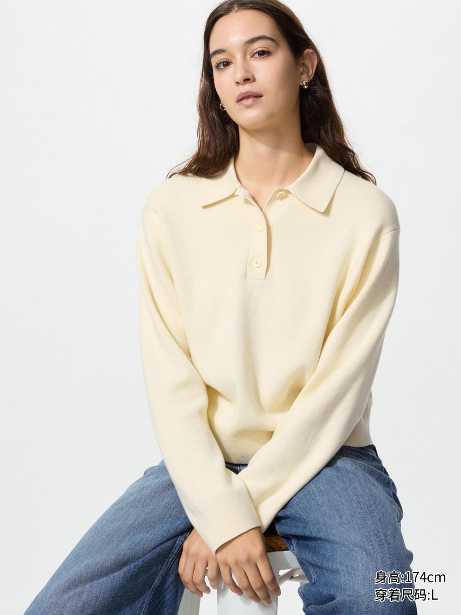 UNIQLO нэхмэл поло 