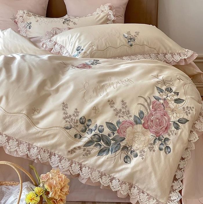 Зөөлөн сатин материалтай нягтаршил өндөртэй зөөлөн даавуун хос