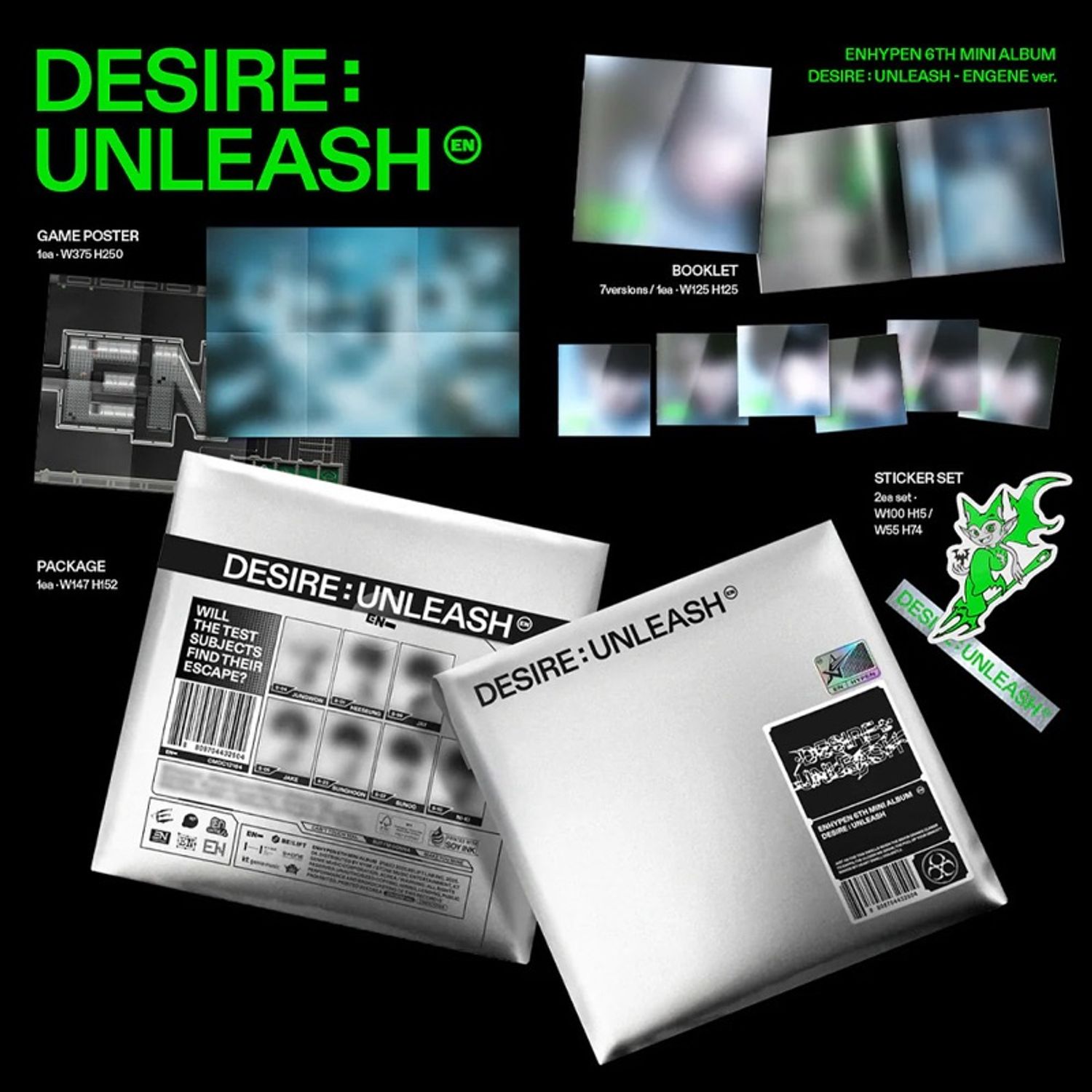 ENHYPEN “UNLEASH” Engene ver
