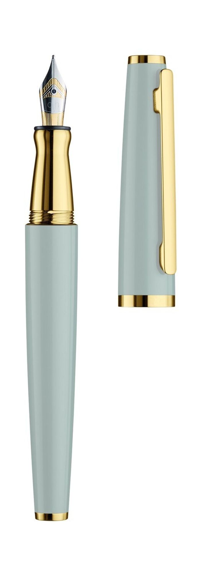 Otto-Hutt Design 06 Fountain pen M, pistachio shiny, fittings yellowgold plated