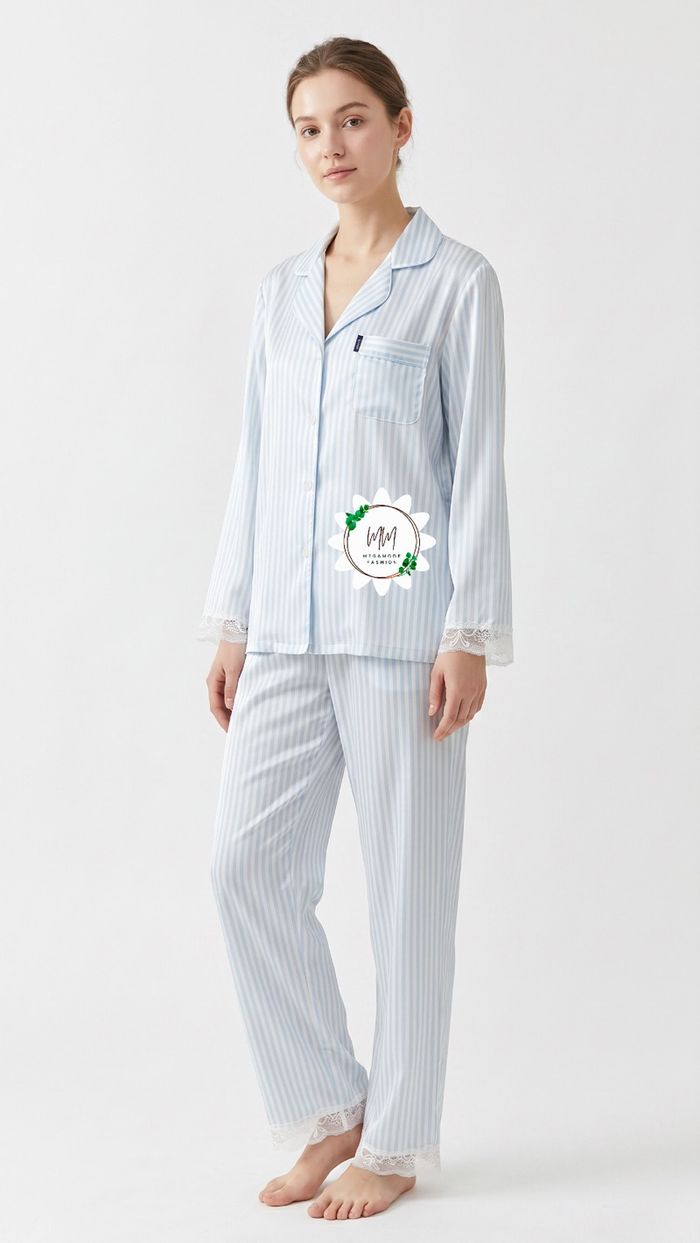 New trend blue pajama