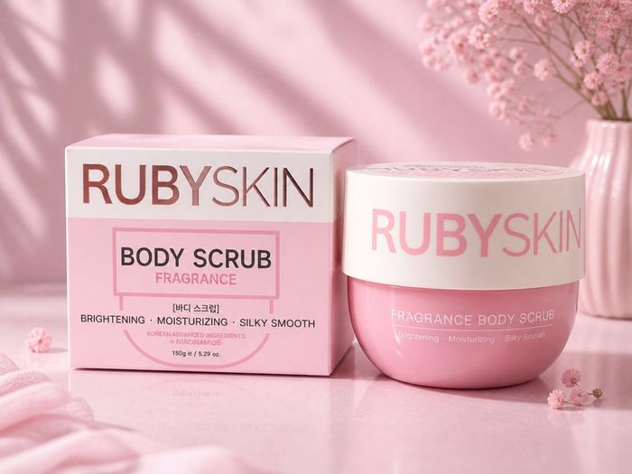 Rubyskin body scrub