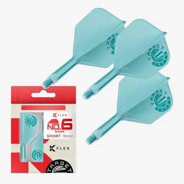 TARGET Japan Logo K-Flex No.6 - Aquamarine