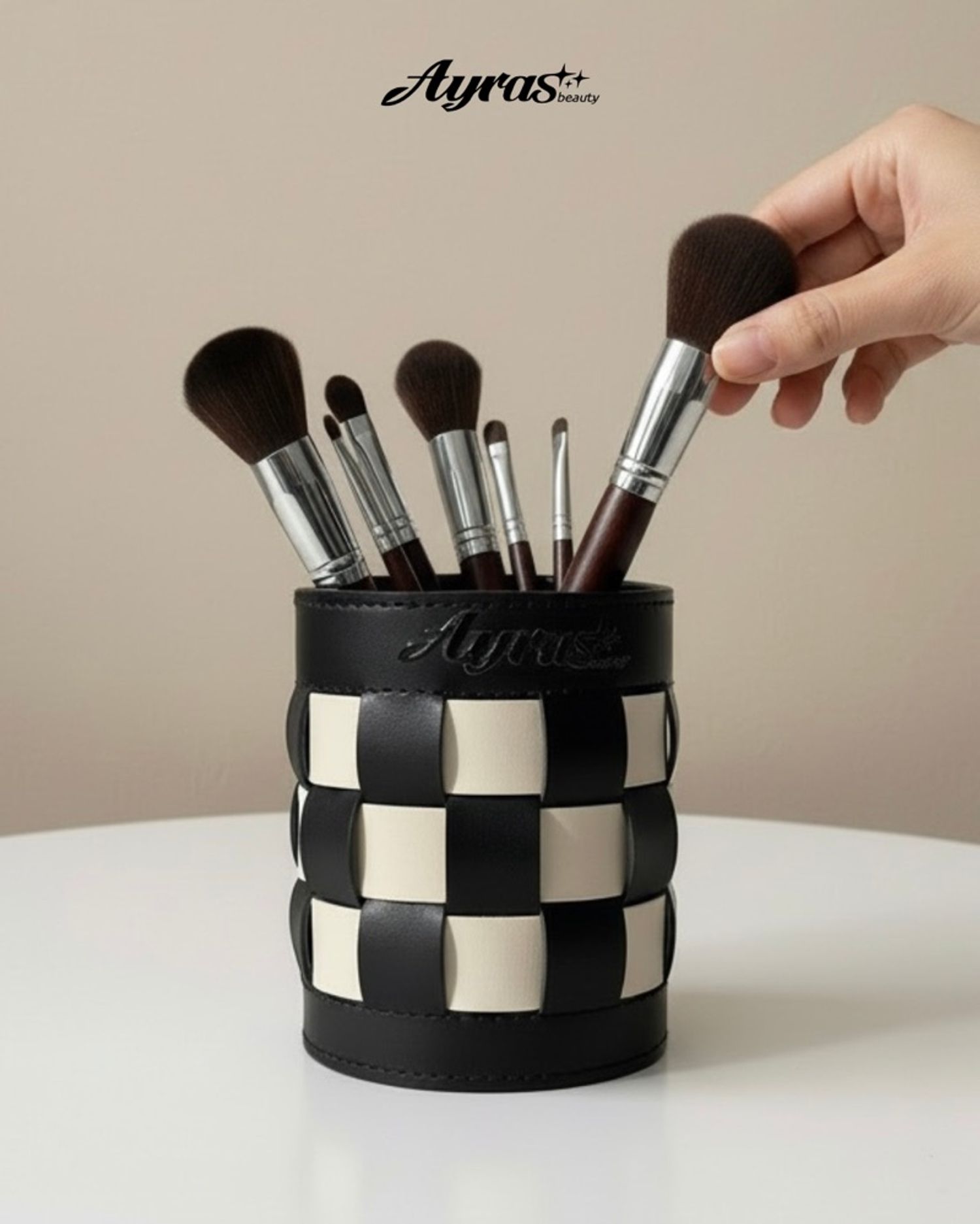 Ayras Beauty leather organizer 