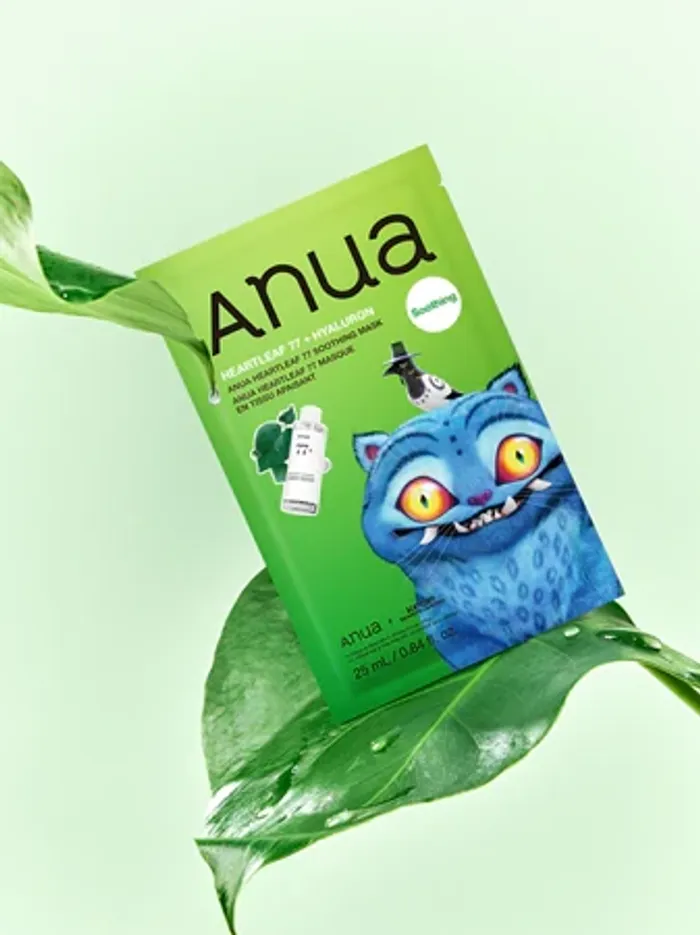 ANUA Heartleaf 77 + Hyaluron Soothing Mask