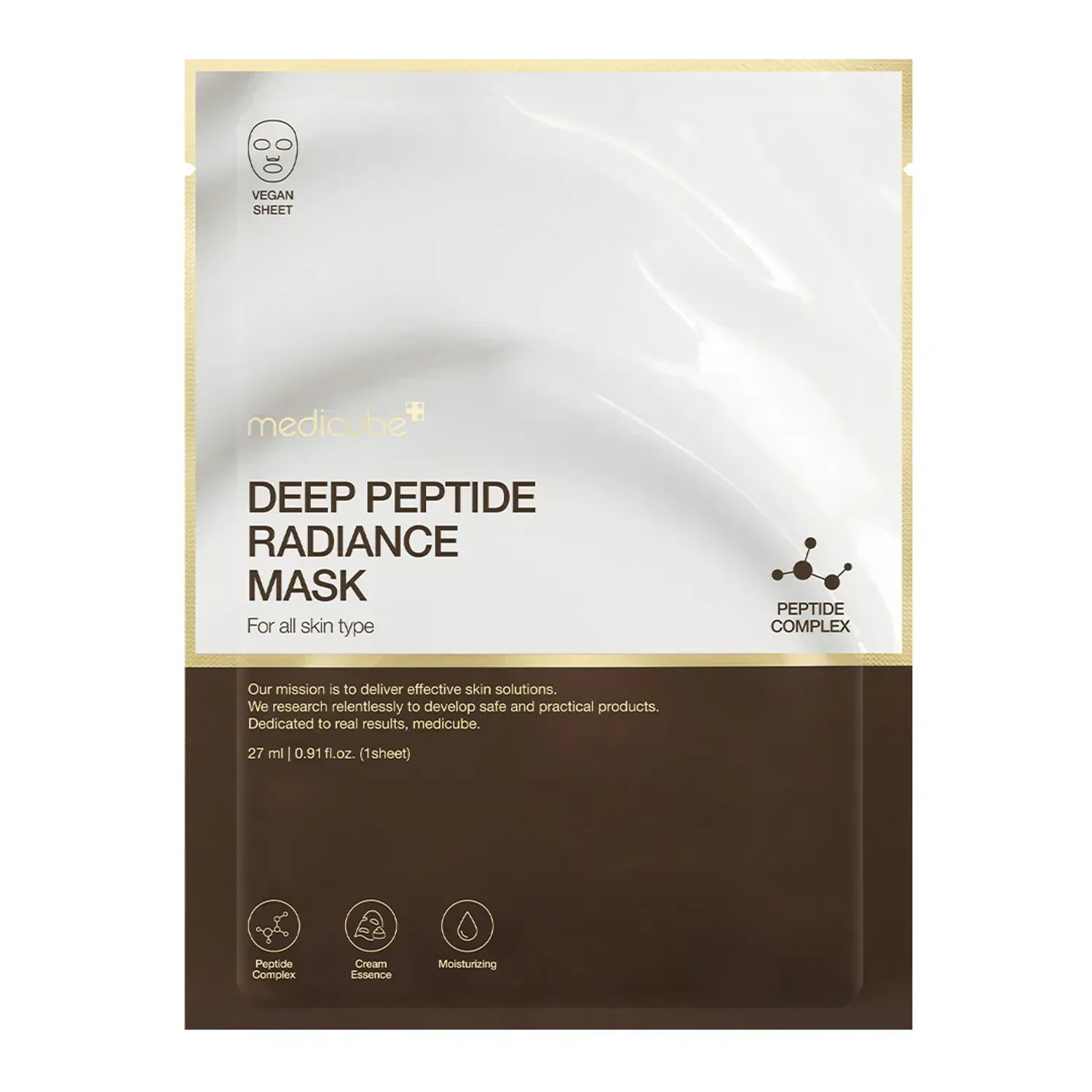 MEDICUBE Deep Peptide Radiance Mask