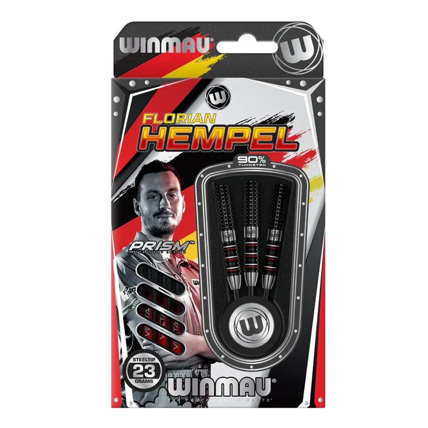 Winmau FLORIAN HEMPEL Tungsten 90% Steel Tip