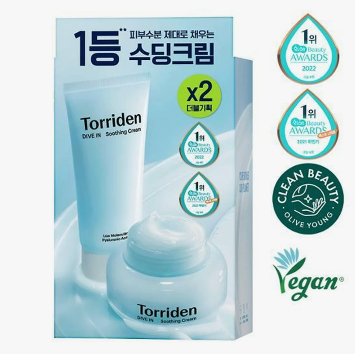 Torriden DIVE-IN Soothing Cream (100ml + 20ml)