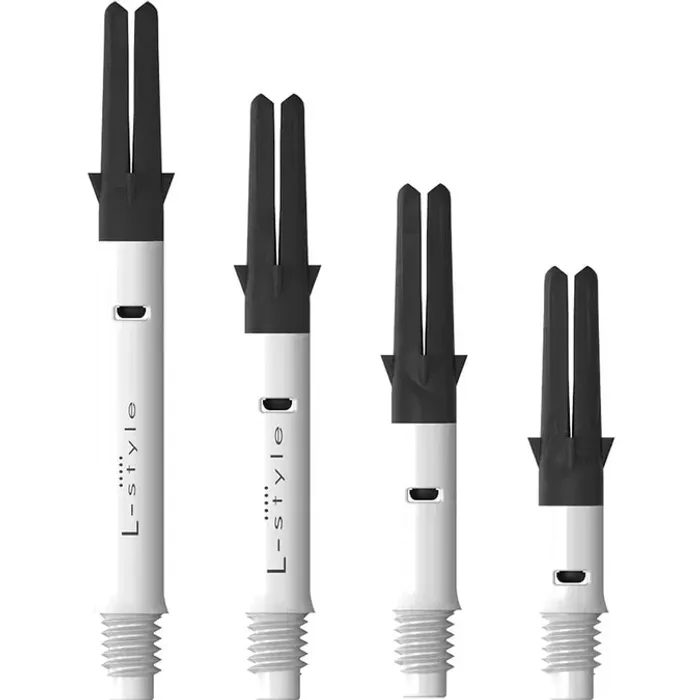 L STYLE Shafts STRAIGHT Silent Carbon - White