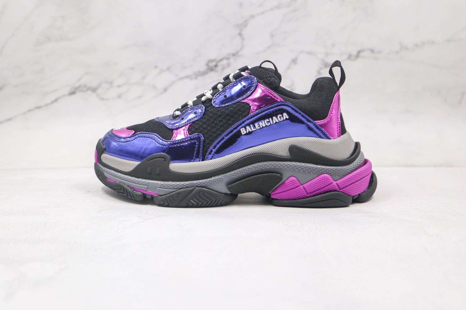 Balenciaga Triple S Electro violett