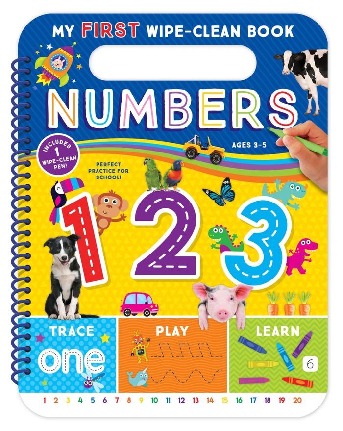 My First Wipe-Clean Book: Numbers