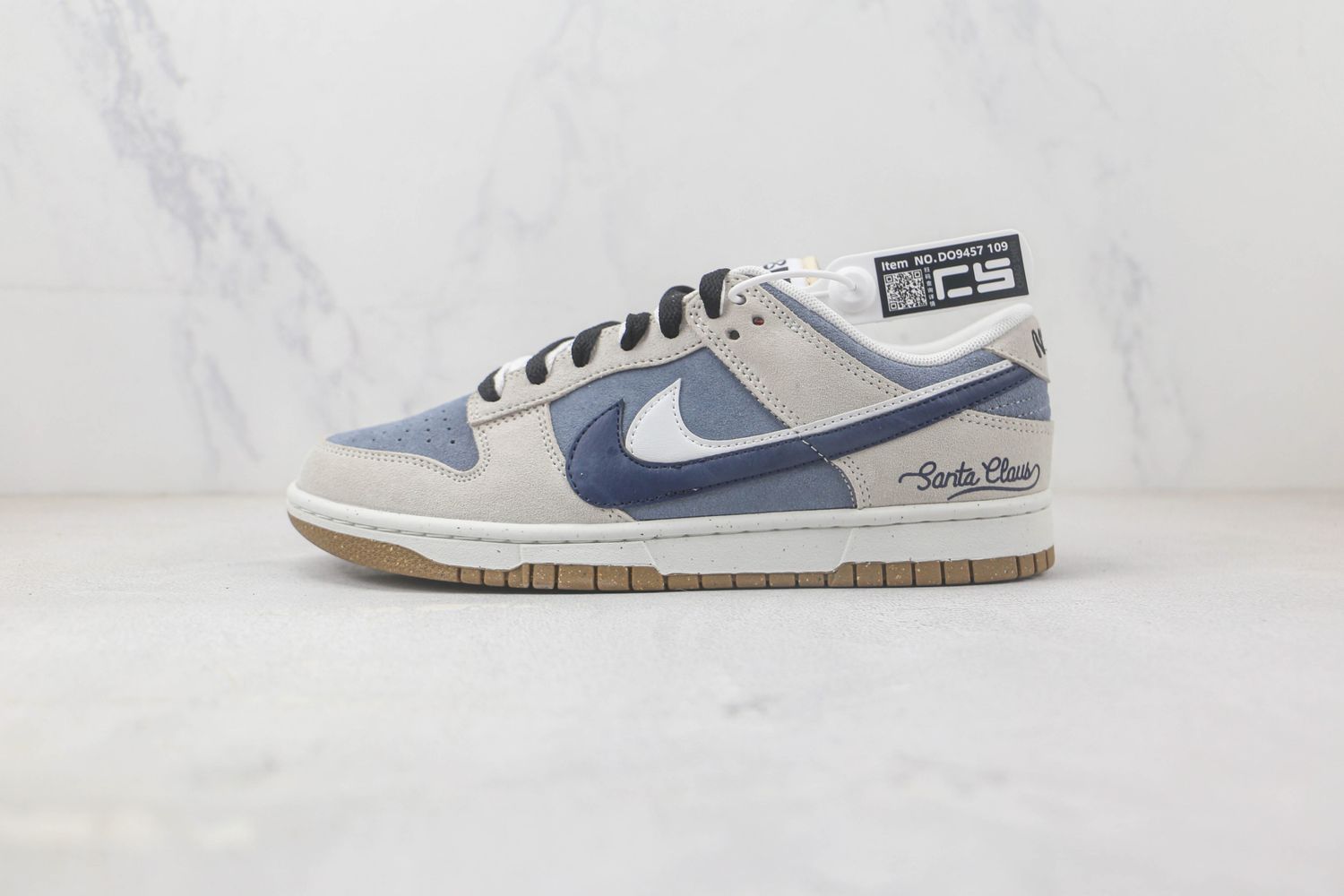 Nike Dunk Low SE 85 Double Swoosh Grey/Dark Blue 