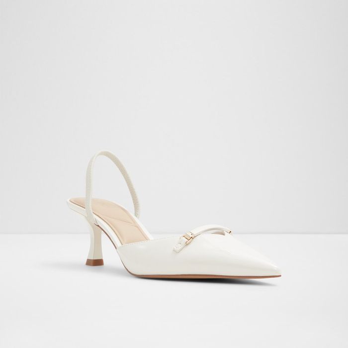 NAILAH-121-WHITE/BONE-Ladies Shoes