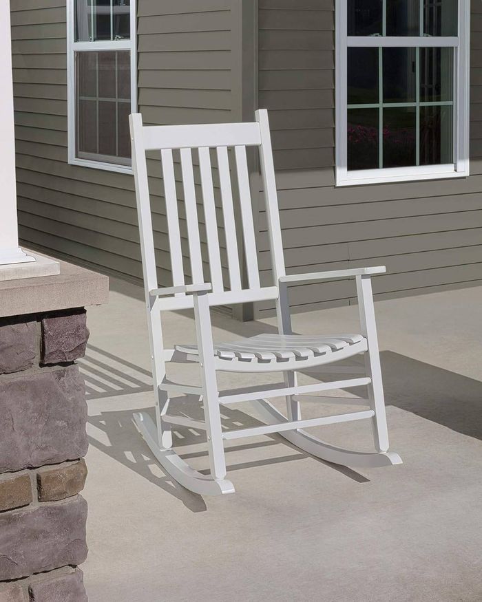 САВЛАДАГ МОДОН САНДАЛ ЦАГААН Knoll WHT Porch Rocker 258717 JACK POST CORP