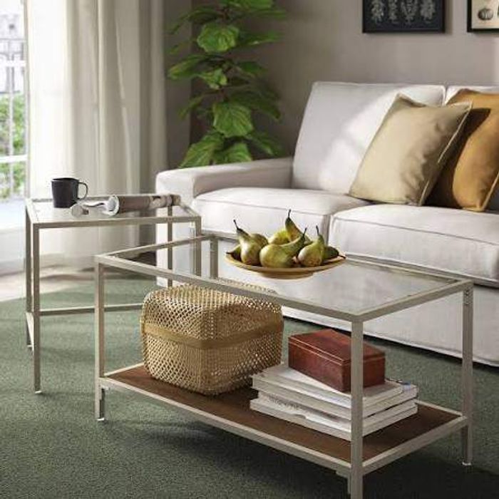 VITTSJÖ Шилэн туслах ширээ 90x50 
