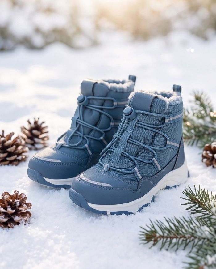Snowboot blue