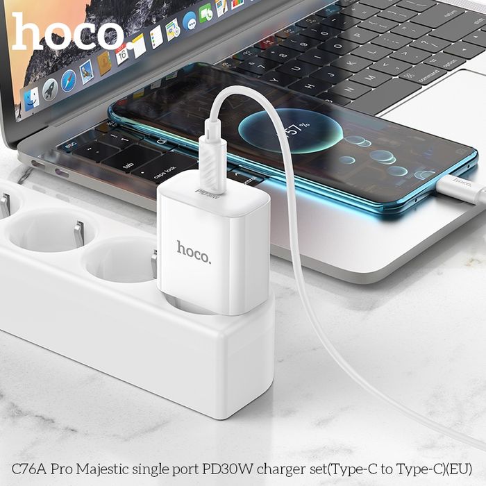 C76A Pro Majestic single port PD30 Ватт Цэнэглэгч (C-C) (Евро) 
