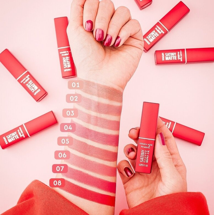 Mood Satiny Matte Lipstick 