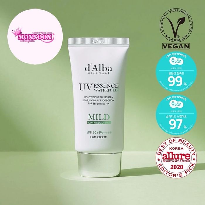 d'Alba Waterfull Mild suncream