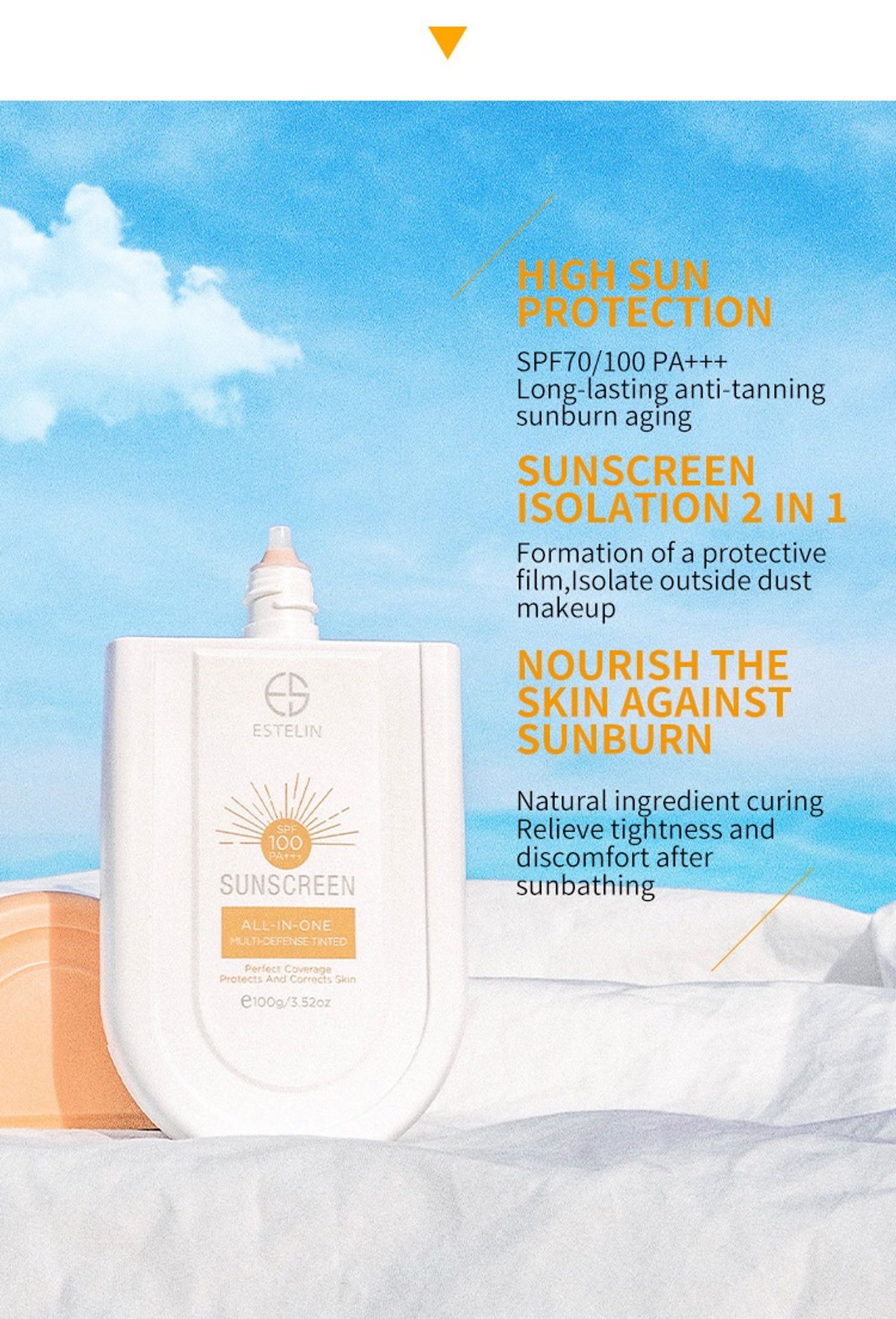 Spf100 нарны тос