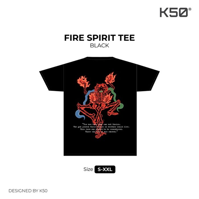 Fire Spirit Tee / Black