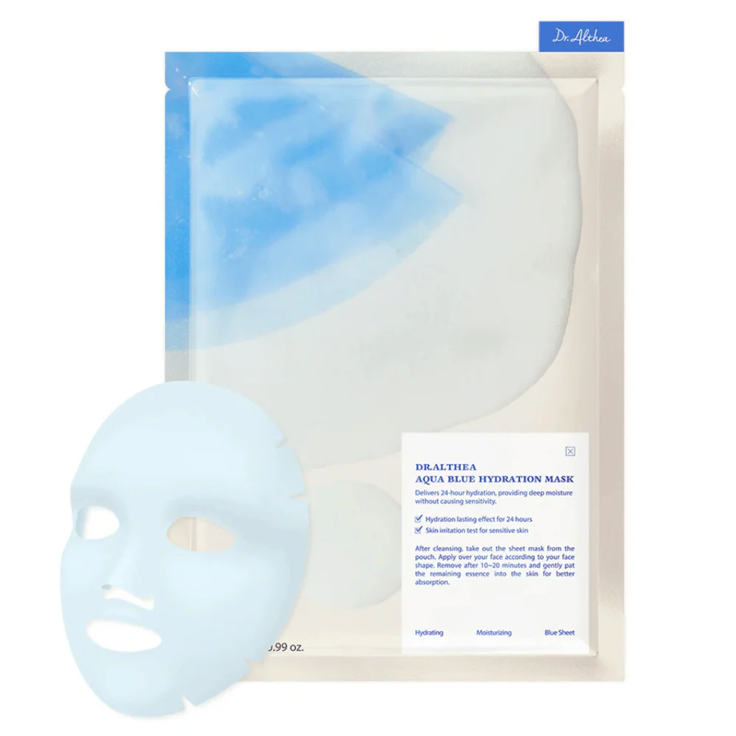 Dr althea aqua blue hydration mask