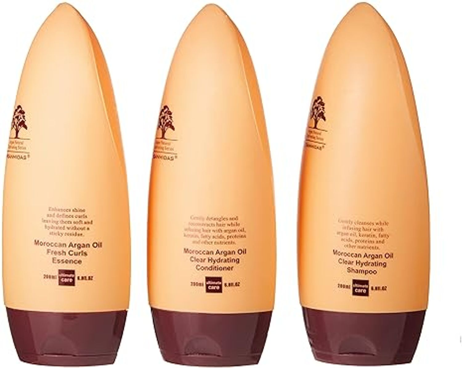 Arganmidas curls essence, shampoo and conditioner 200ml