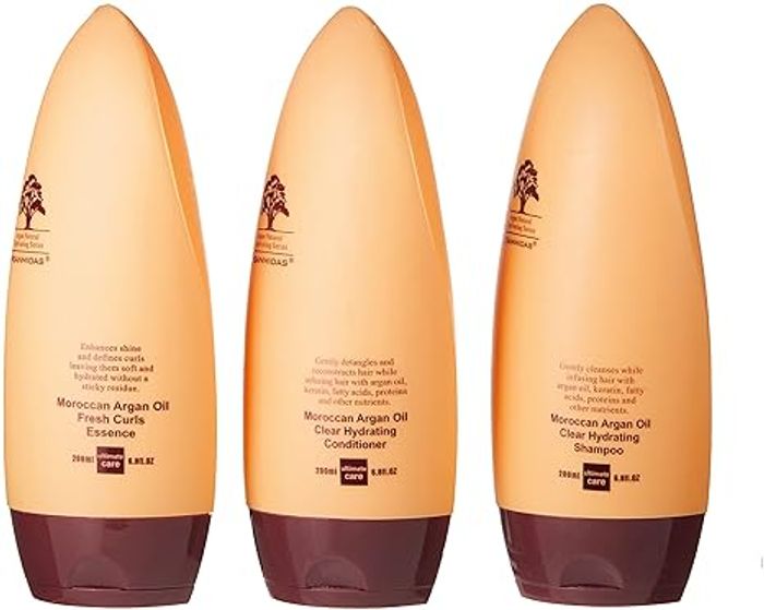 Arganmidas curls essence, shampoo and conditioner 200ml
