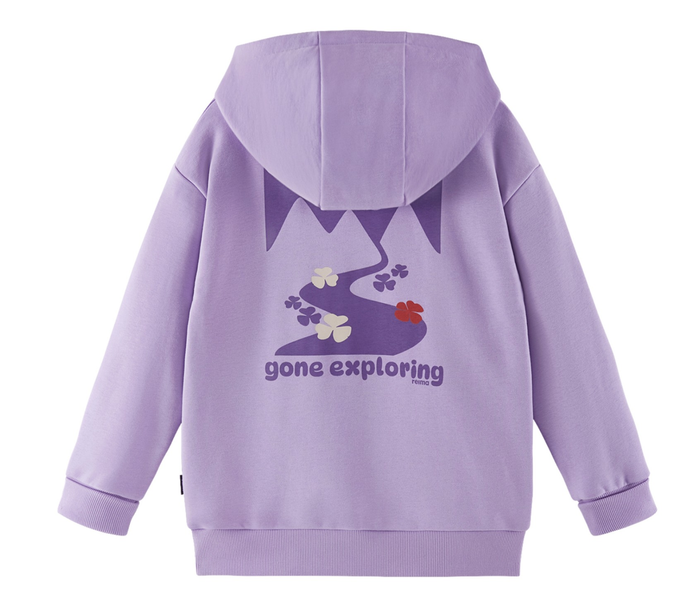 Hoodie,Huppis,Blooming Lilac