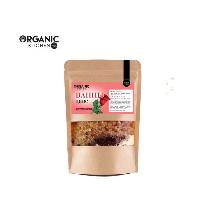 Organic Kitchen: Ванны сарнайтай давс