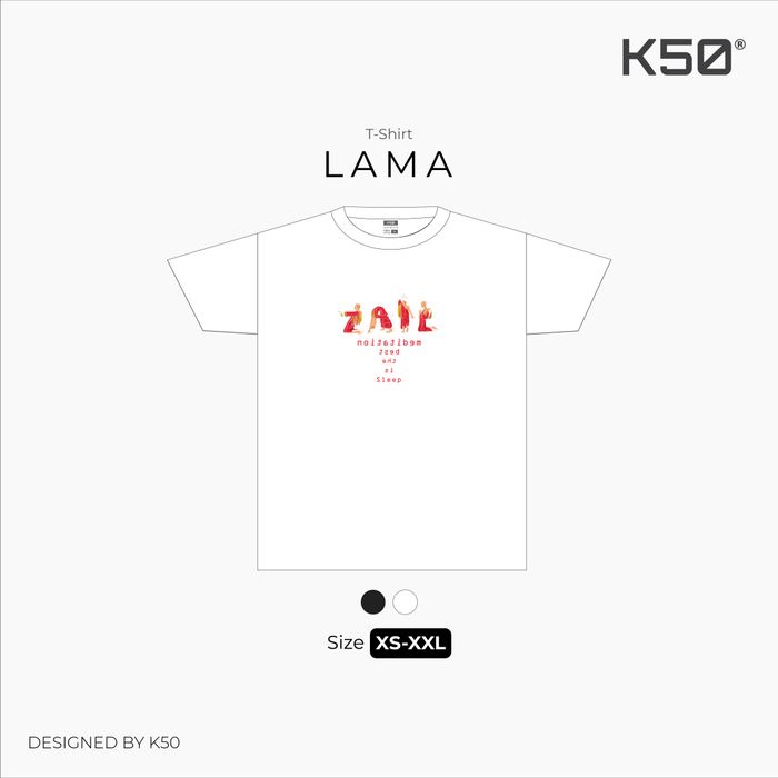Lama Tee White / FW25