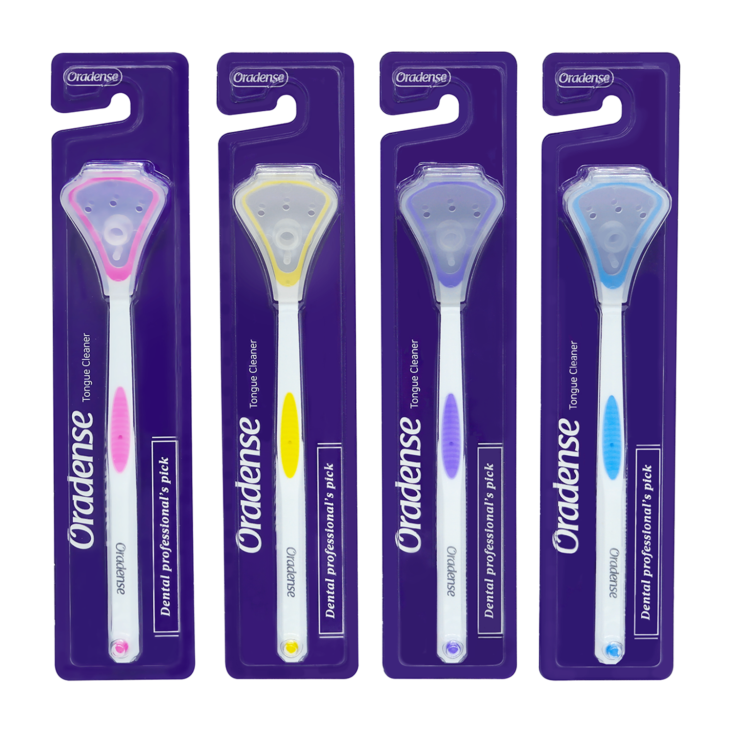 Хэлний өнгөр хусагч / Oradense Tongue Cleaner (Color : Blue, Pink, Yellow, Purple)	