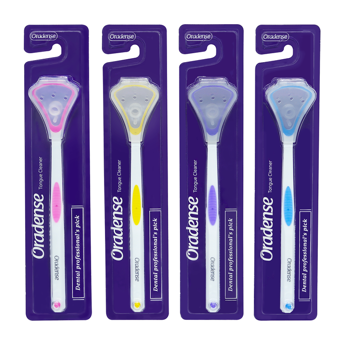 Хэлний өнгөр хусагч / Oradense Tongue Cleaner (Color : Blue, Pink, Yellow, Purple)	