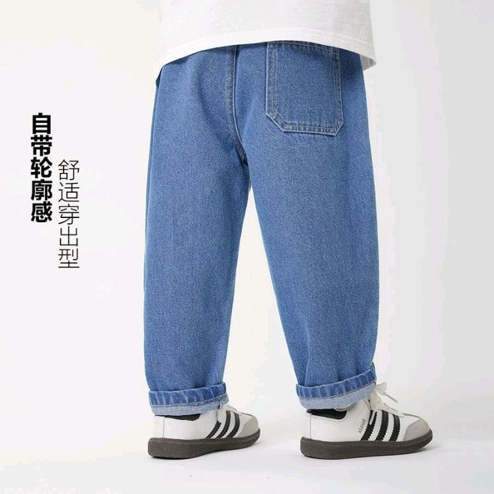 Right Euro цэнхэр жийнс шулуун 