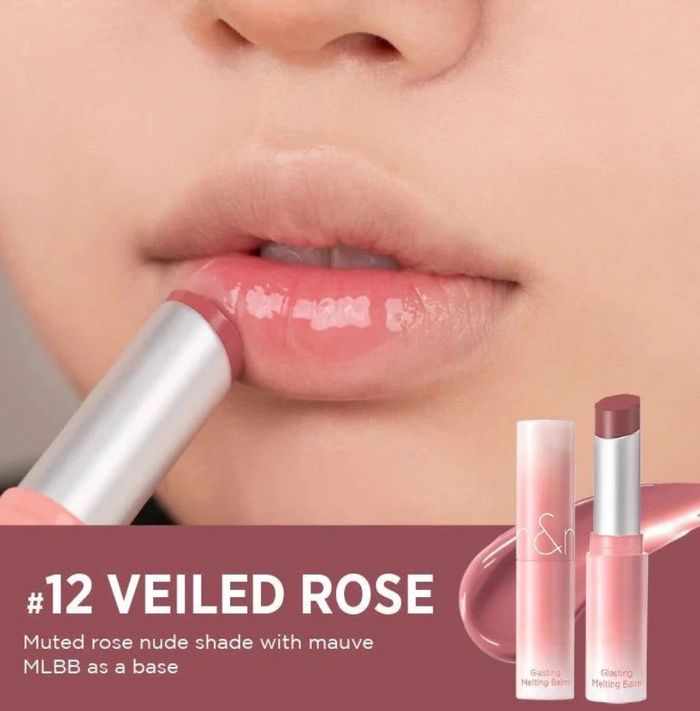 rom&nd Glasting Melting Balm 12 Veiled Rose