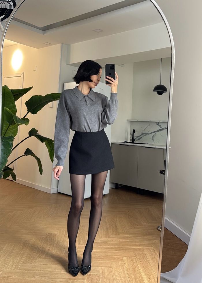 Old Street Woolen Skirt