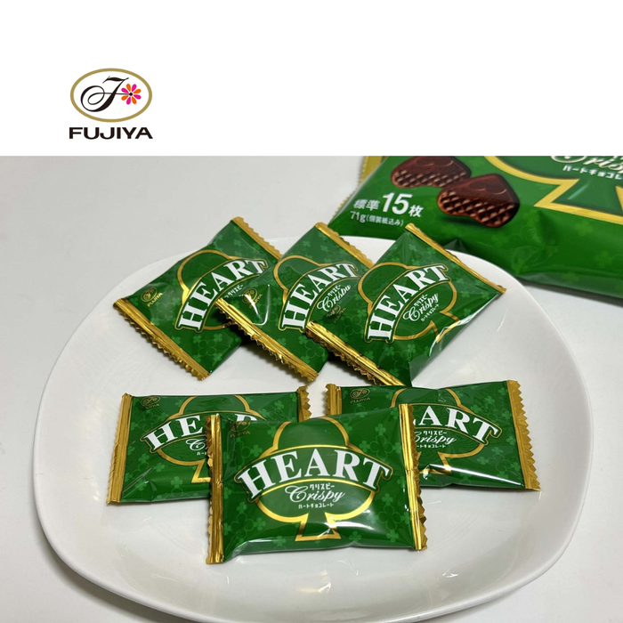 FUJIYA HEART CHOCOLATE — Crispy / 71г