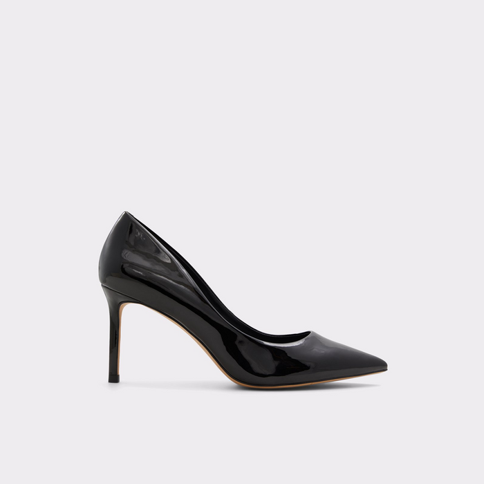 STESSYMID-001-BLACK-Ladies Dress Shoes