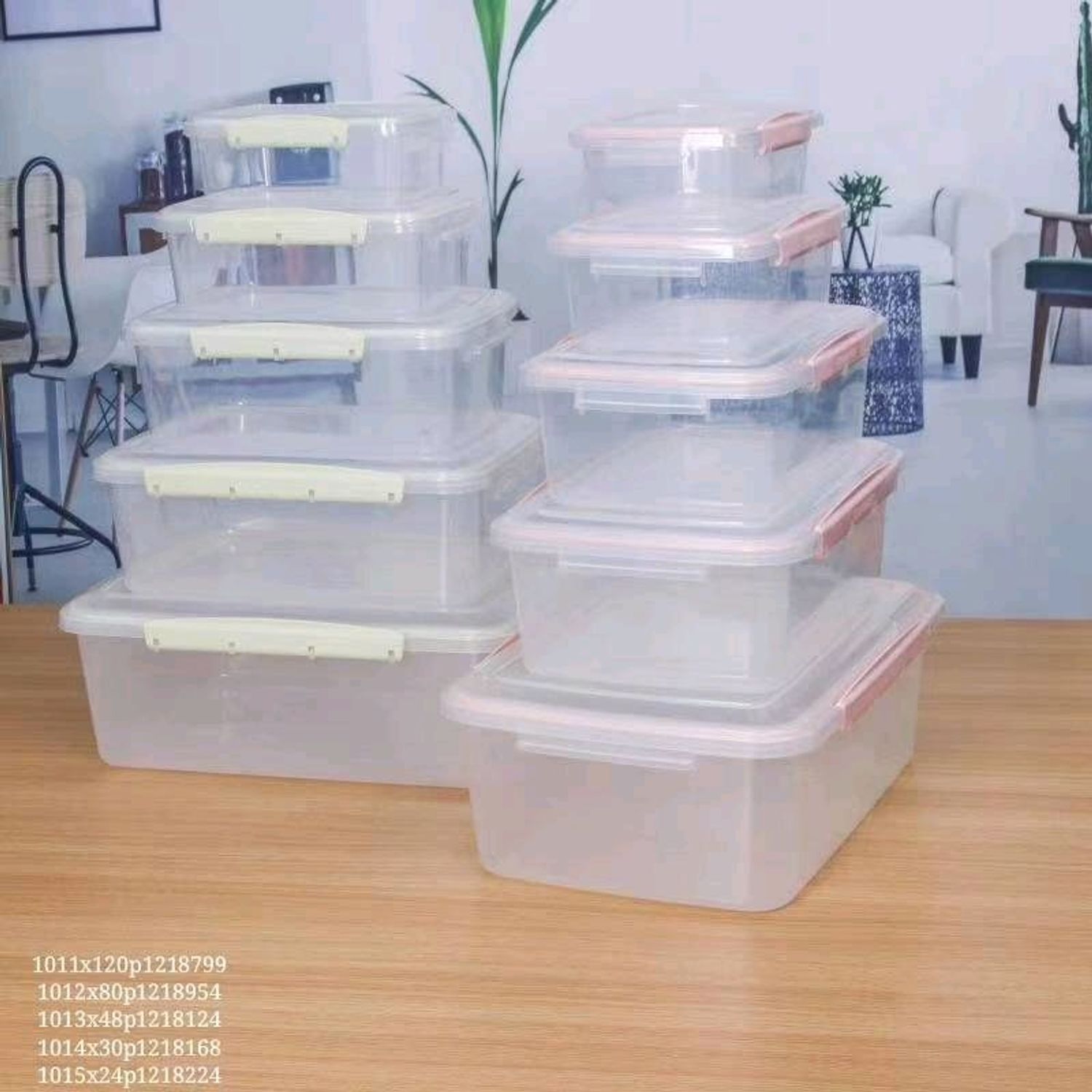 Хүнсний зориулалттай 5 хос сав