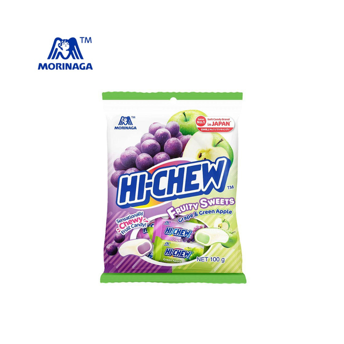 HI-CHEW GRAPE & GREEN APPLE (100ГР*18Ш)