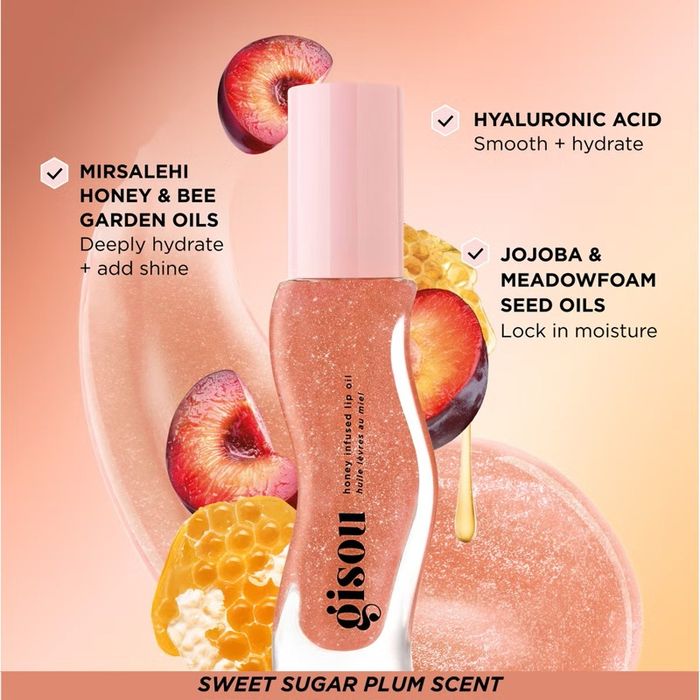 Gisou Honey Infused Hydrating Lip Oil