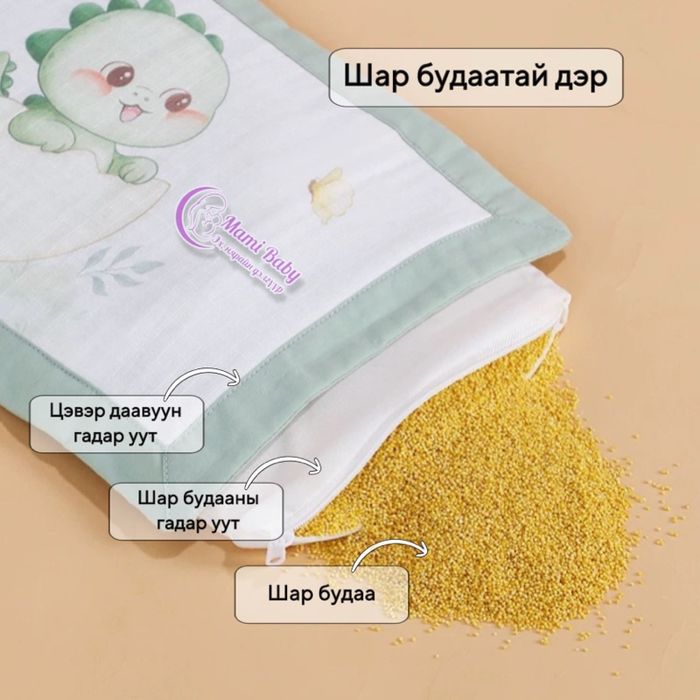 Шар будаатай дэр