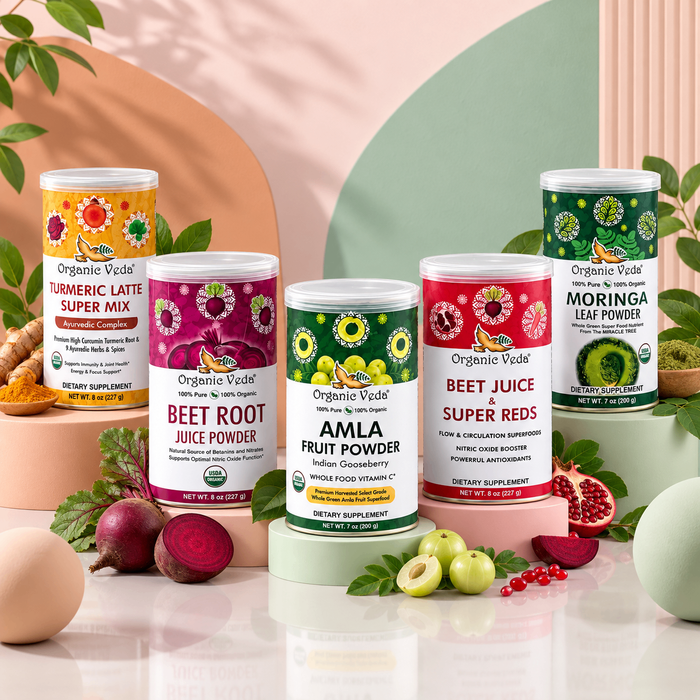 Organic Veda-Ayurvedic Superfood Vitality Bundle