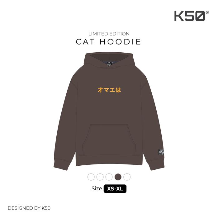 Z..l Cats v1.1 Hoodie - Mocha Brown