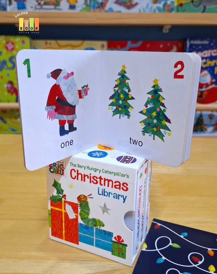 The Very Hungry Caterpillar's Christmas Library 