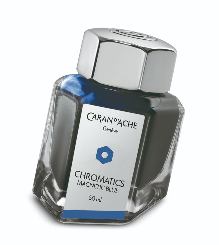 Caran d'Ache  INK bottle Magnetic Blue 50ml