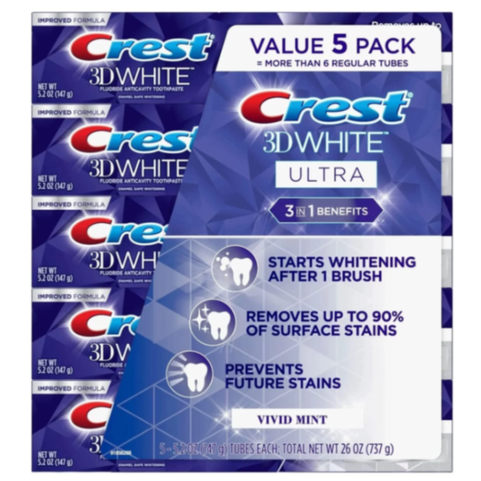 Crest 3D White Vivid Mint Ultra 